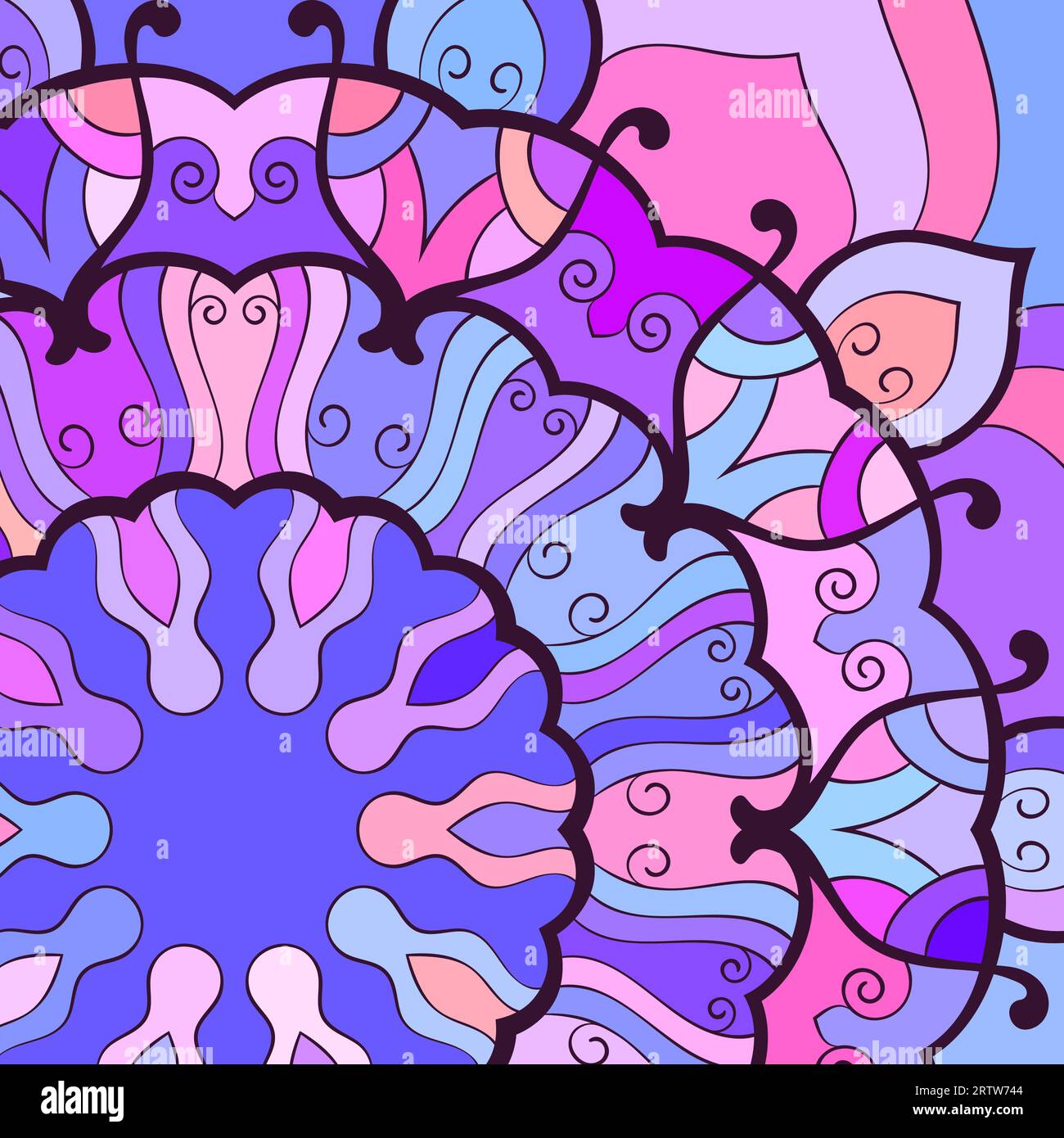 Abstract colorful mosaic background Illustration de Vecteur