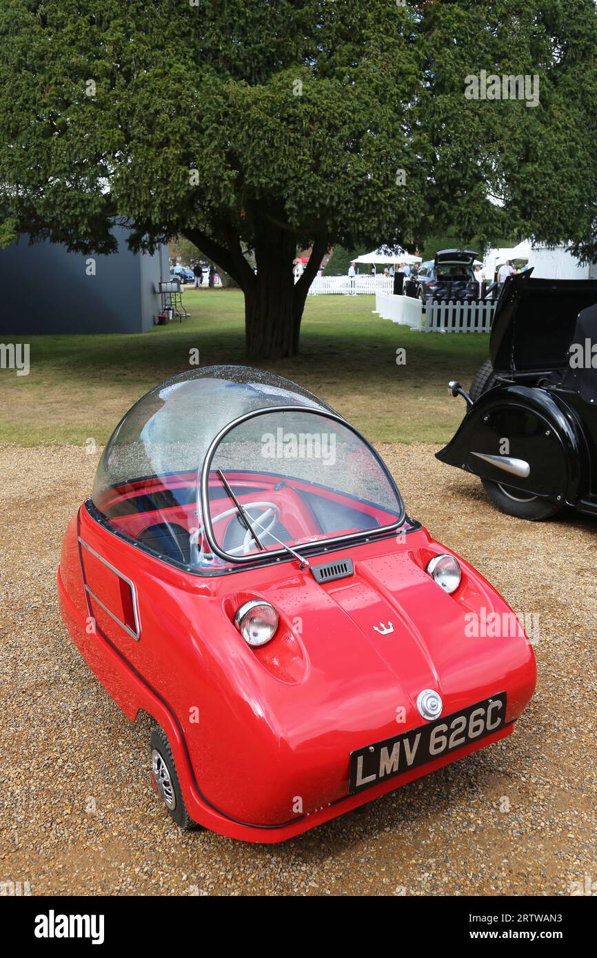 Peel Trident (1964), Concours of Elegance 2023, Hampton court Palace, Londres, Royaume-Uni, Europe Banque D'Images