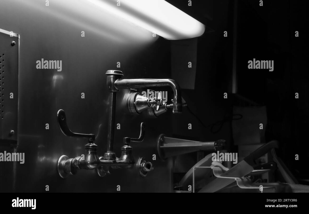puits à faible luminosité Banque D'Images