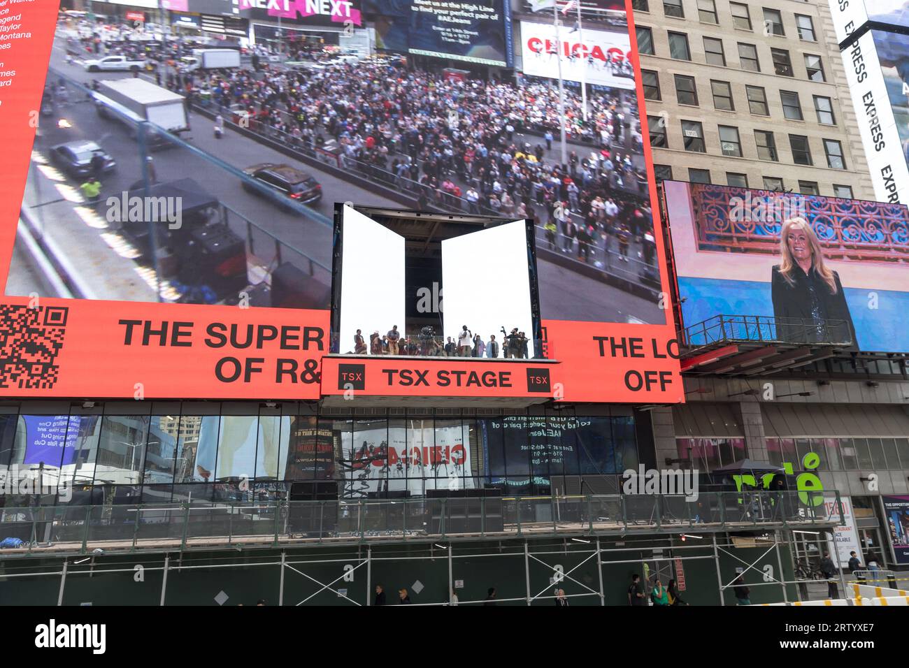 Le maire Adams présente Sean 'Diddy' Combs avec les clés de la ville, New York, États-Unis. 15 septembre 2023. Crédit : Brazil photo Press/Alamy Live News Banque D'Images