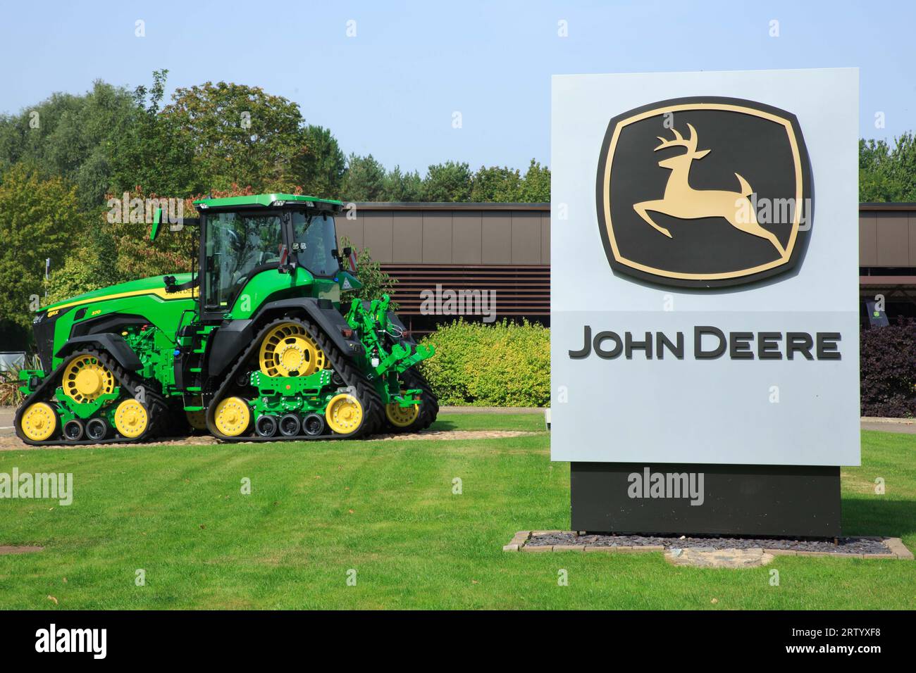 9 septembre 2023 John Deere UK, Langar, Nottinghamshire Banque D'Images