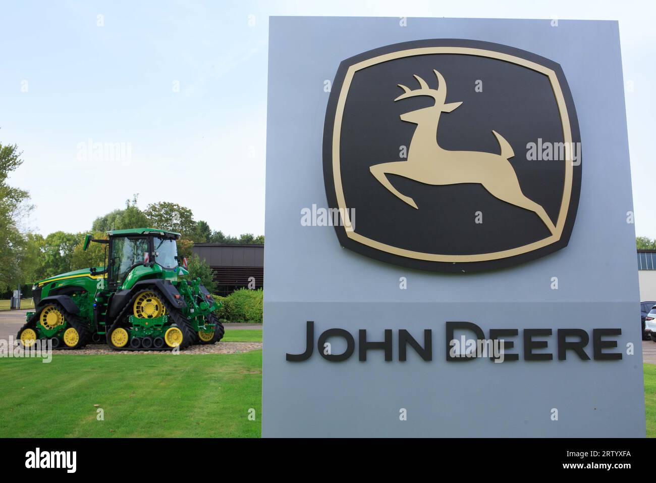 9 septembre 2023 John Deere UK, Langar, Nottinghamshire Banque D'Images