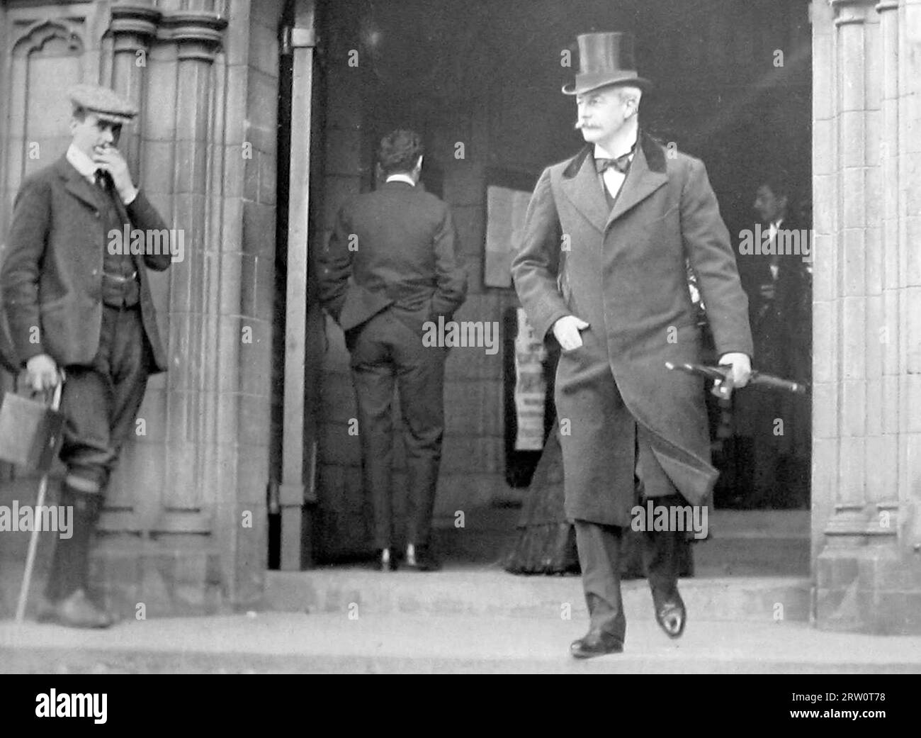 Le très honorable George Wyndham, Université d'Édimbourg, en 1907 Banque D'Images