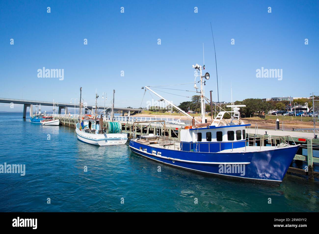 SAN REMO, décembre 14 : San Remo est un village de pêcheurs pittoresque sur le chemin de Philip Island à Victoria, en Australie Banque D'Images