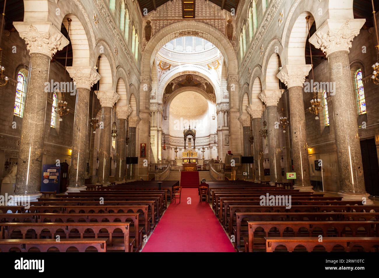 Basilique de Saint Martin est une église catholique romaine à Tours, vallée de la Loire de France Banque D'Images