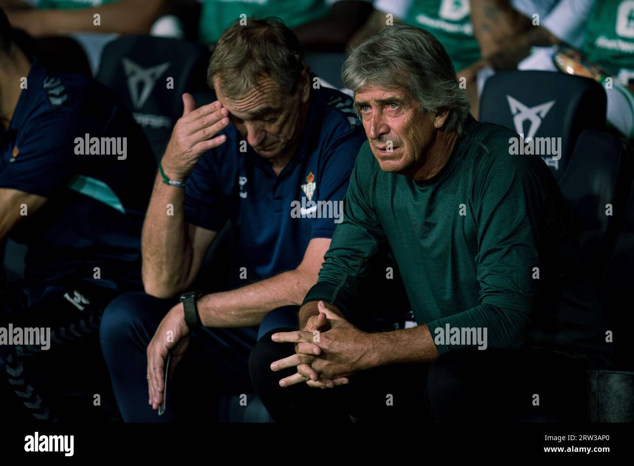 Barcelone, Espagne, 16, septembre 2023. Espagnol LaLiga EA Sports : FC Barcelona v Real Betis. Manuel Pellegrini. Crédit : Joan G/Alamy Live News Banque D'Images