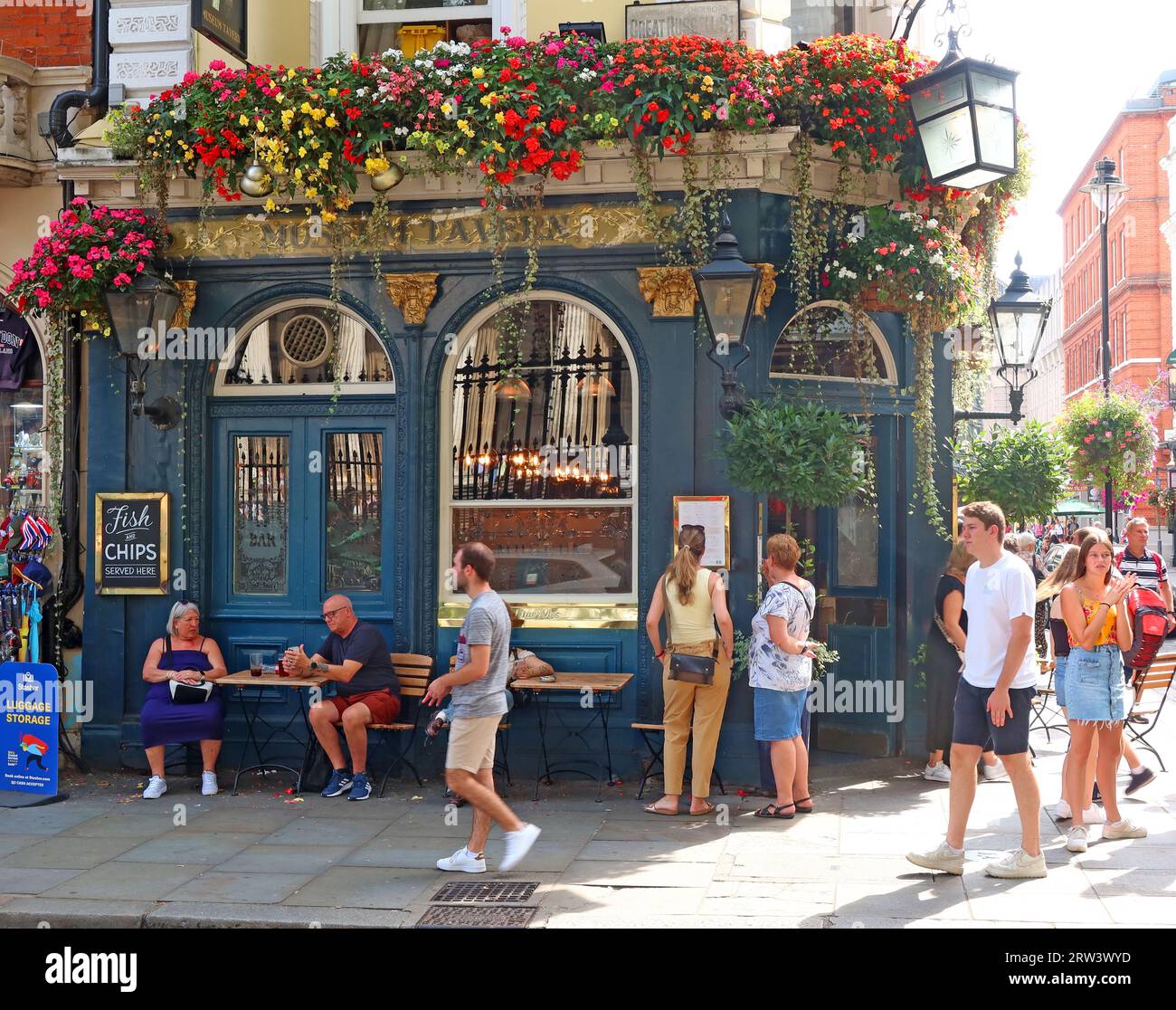 The Museum Tavern, 49 Great Russell St, Bloomsbury, Londres, Angleterre, Royaume-Uni, WC1B 3BA Banque D'Images