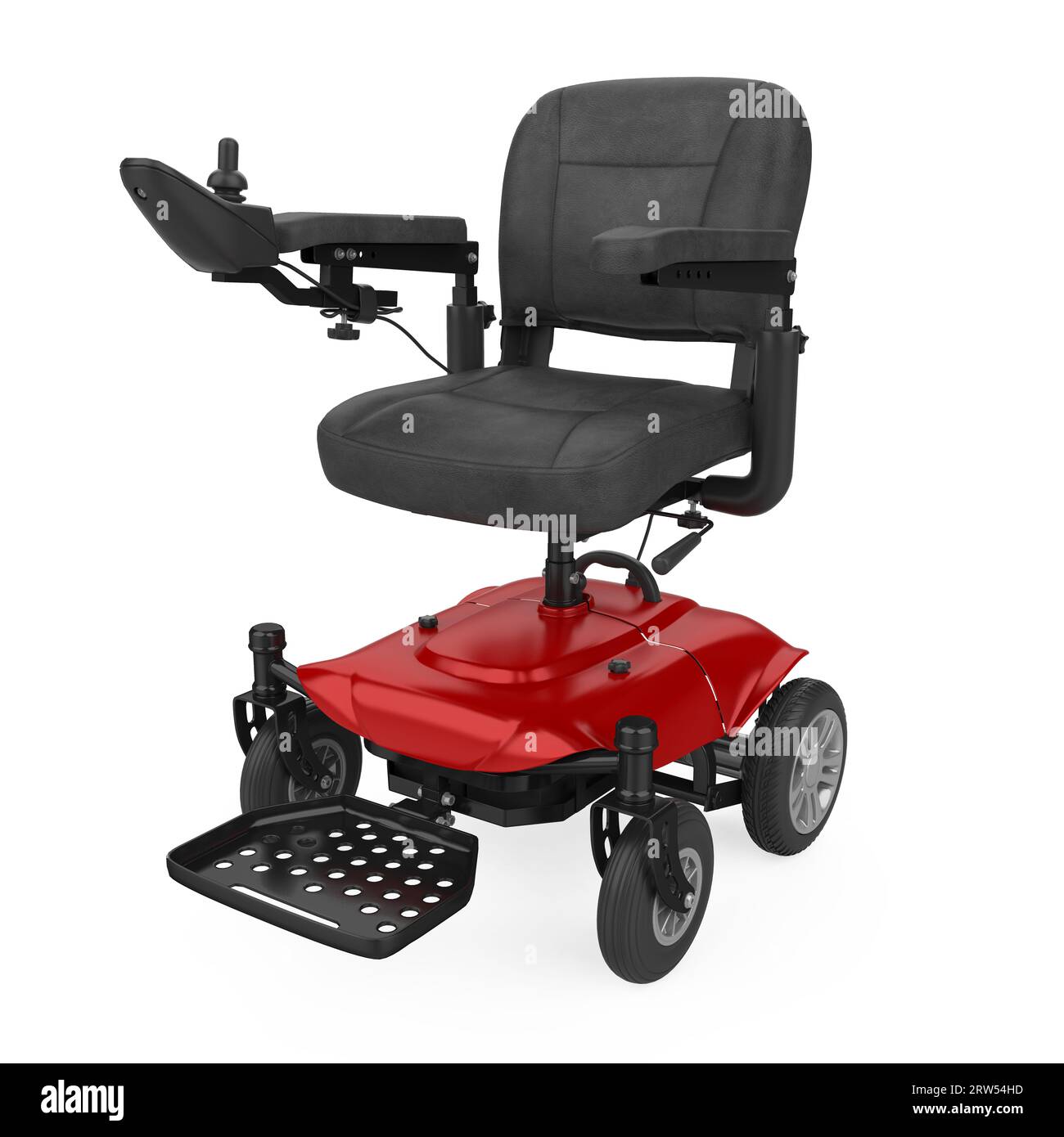 Fauteuil roulant électrique isolé Banque D'Images