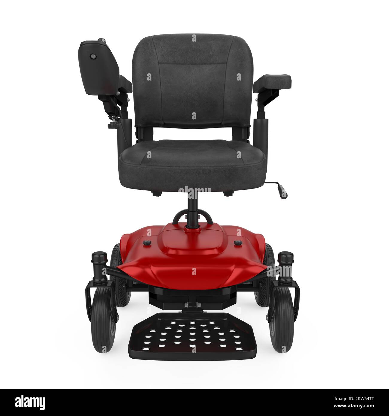 Fauteuil roulant électrique isolé Banque D'Images