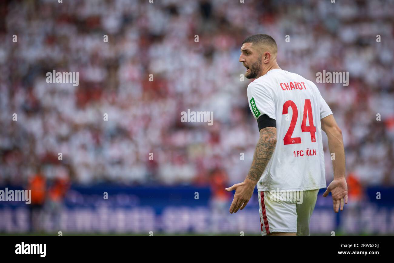 Cologne, Allemagne. 16 septembre 2023. Julian Chabot (Köln) 1. FC Köln - TSG 1899 Hoffenheim 16.09.2023 Copyright (nur für journalistische Zwecke) par : Banque D'Images