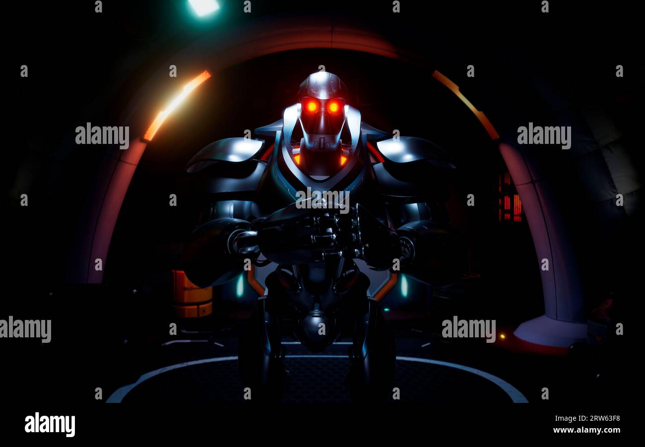 HEADSPACE (2023), mise en scène par PAUL LOUIS MYERE et GERHARD PEINTRE. Crédit : Luma animation / Album Banque D'Images