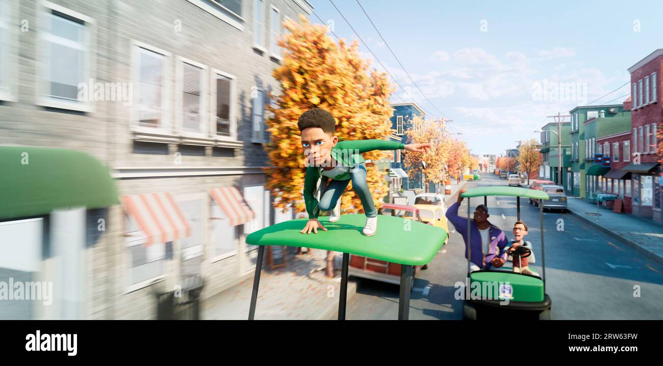 HEADSPACE (2023), mise en scène par PAUL LOUIS MYERE et GERHARD PEINTRE. Crédit : Luma animation / Album Banque D'Images