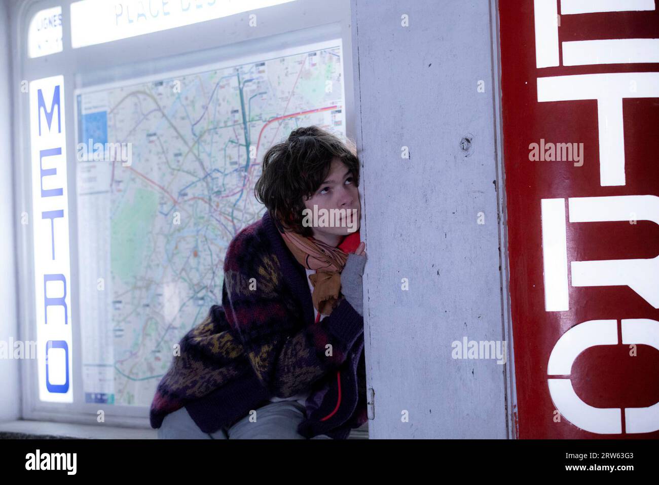 PAUL KIRCHER dans WINTER BOY (2022) -titre original : LE LYCEEN-, mise en scène CHRISTOPHE HONORE. Crédit : les films Pelléas / Album Banque D'Images