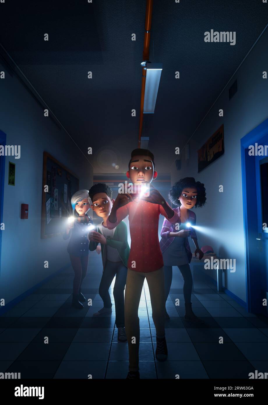 HEADSPACE (2023), mise en scène par PAUL LOUIS MYERE et GERHARD PEINTRE. Crédit : Luma animation / Album Banque D'Images