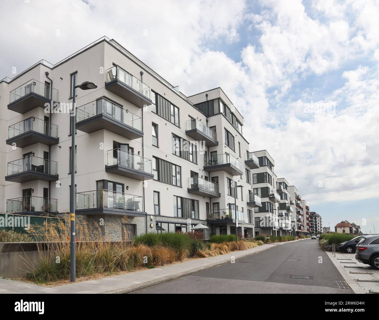 Logement récent à Millbay Docks à Plymouth. A West Hoe et à quelques pas du centre-ville. Banque D'Images