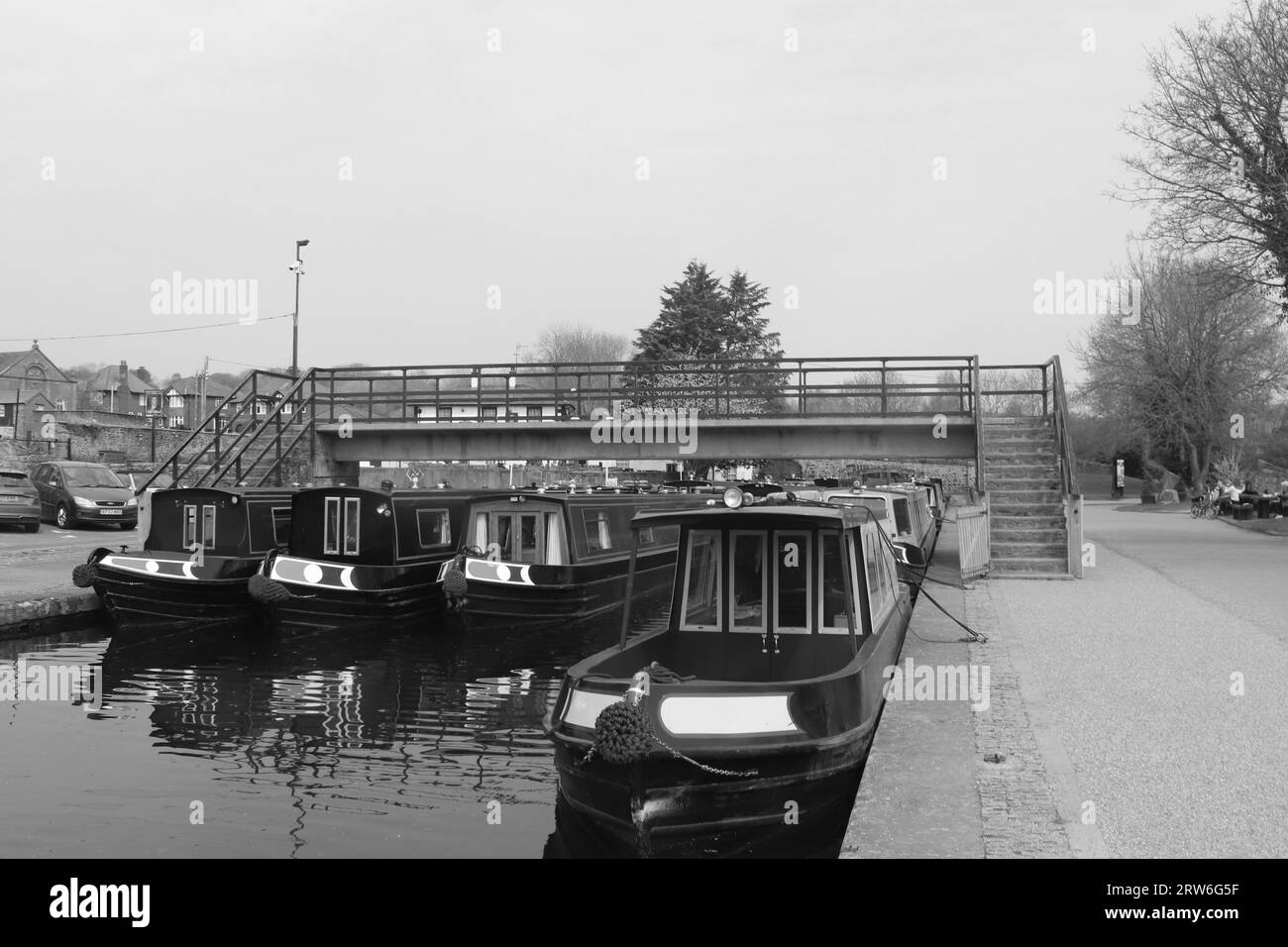 Aqueduc de Pontcysyllte et Canal North Wales Banque D'Images