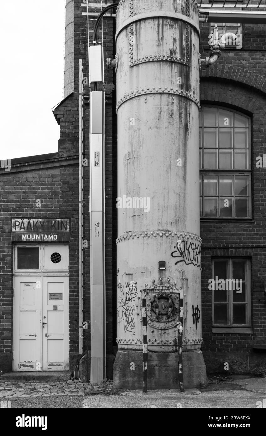 Four dans l'usine de train Banque D'Images