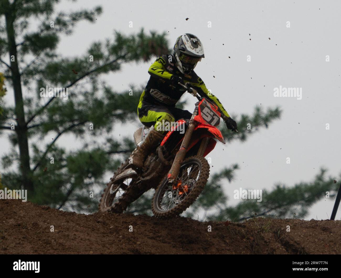 51 MX2 Oliver Oriol KTM ESP RFME WZ RACING TEAM lors de la MXGP Race of, Italie. , . Au parc Maggiora, Italie. (Photo de Fabio Averna/Sipa USA) crédit : SIPA USA/Alamy Live News Banque D'Images