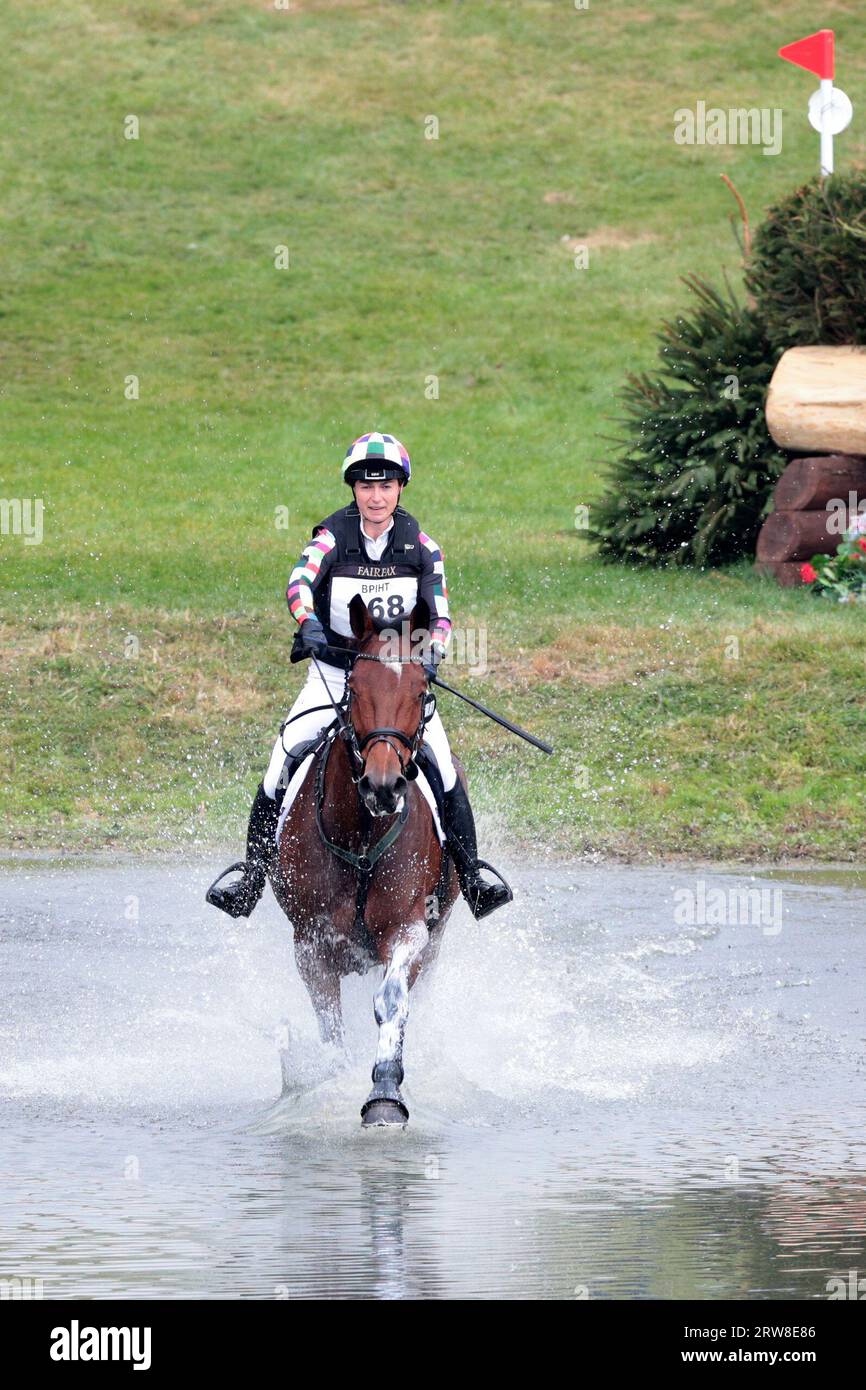 Lors des épreuves hippiques internationales du Palais de Blenheim au Palais de Blenheim, Woodstock, Oxfordshire, le dimanche 17 septembre 2023. (Photo : Jon Bromley | MI News) crédit : MI News & Sport / Alamy Live News Banque D'Images