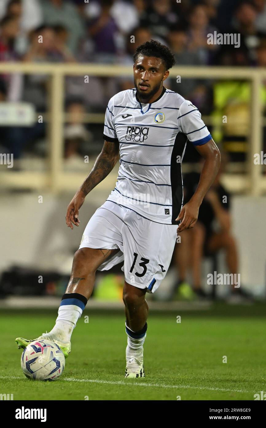 Jose Ederson (Atalanta) lors du match italien 'Serie A' entre la Fiorentina 3-2 Atalanta au stade Artemio franchi le 17 septembre 2023 à Florence, Italie. Crédit : Maurizio Borsari/AFLO/Alamy Live News Banque D'Images