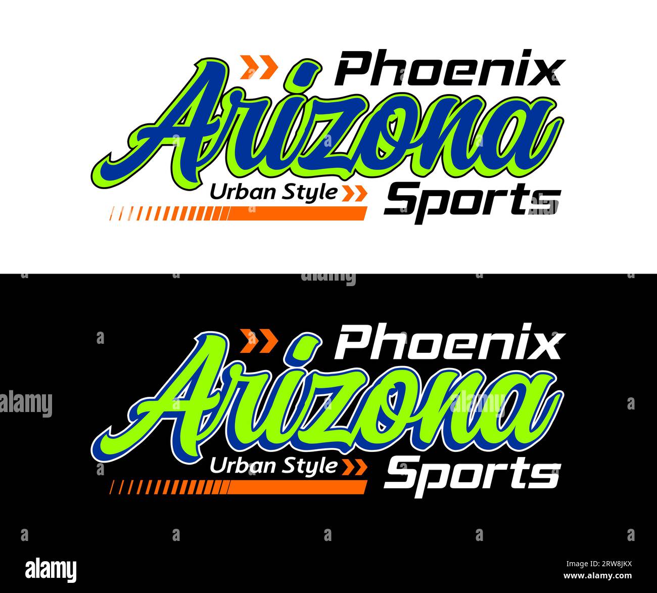 Arizona City Sport vintage, typographie graphique pour t-shirt, affiches, étiquettes, etc Illustration de Vecteur