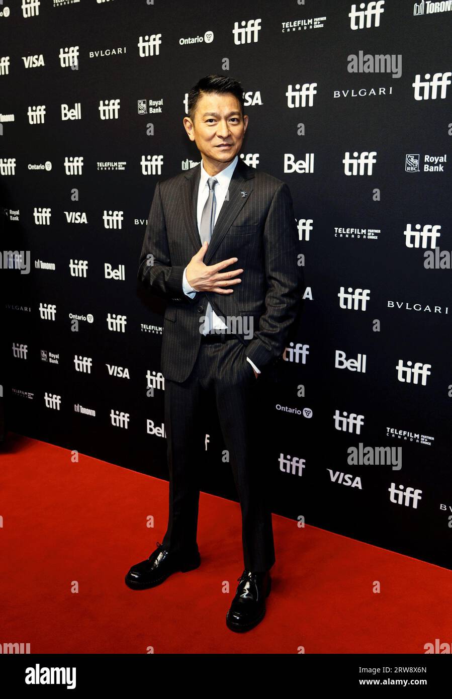16 septembre 2023 - Toronto, Ontario, Canada - Andy Lau. Festival international du film de Toronto 2023 - « en conversation avec Andy Lau » au TIFF Bell Lightbox. Crédit photo : Brent Perniac/AdMedia/MediaPunch Banque D'Images