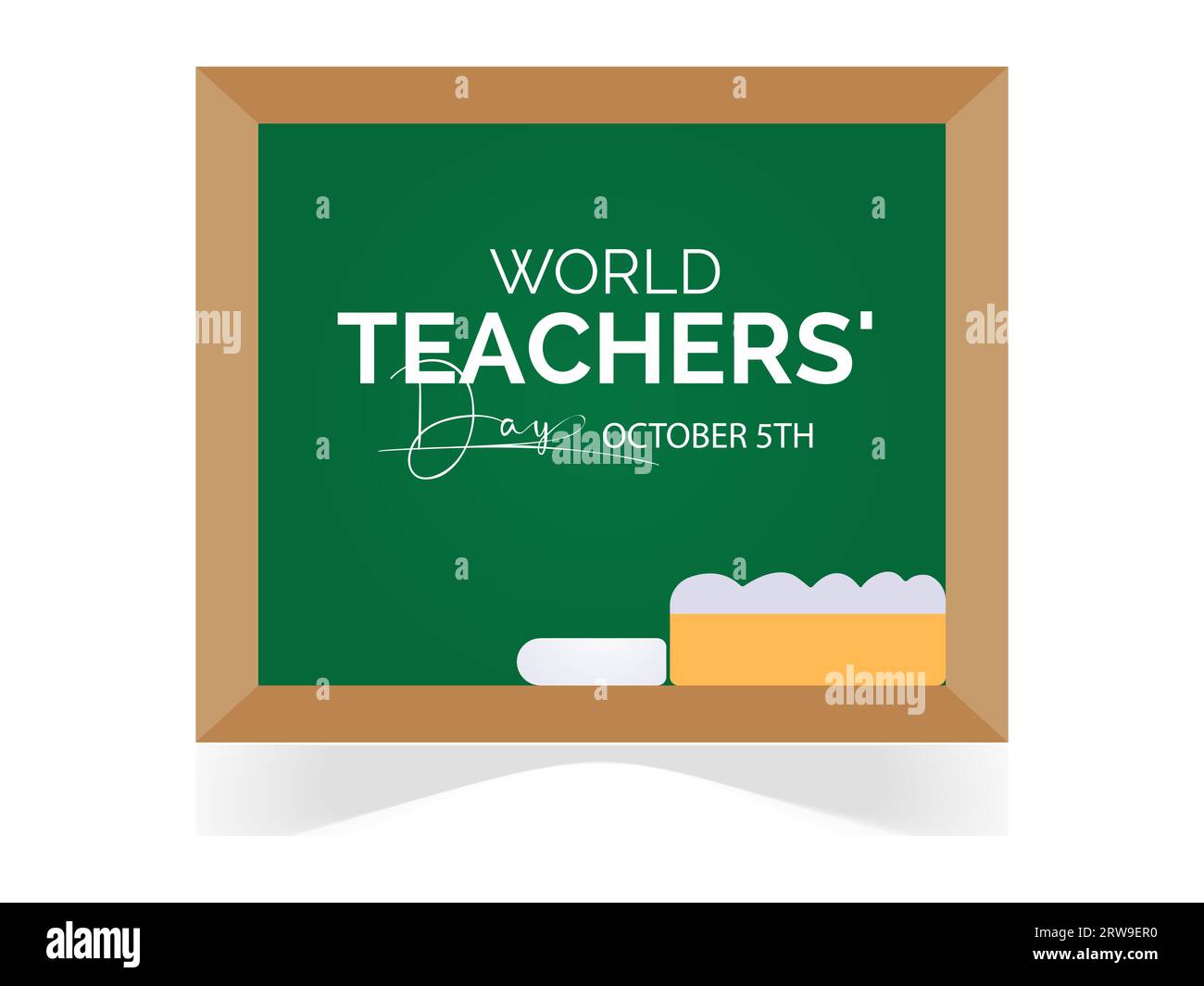 La Journée mondiale des enseignants reconnaît le dévouement, l'innovation et l'influence transformatrice des enseignants du monde entier. Modèle d'illustration vectorielle. Illustration de Vecteur