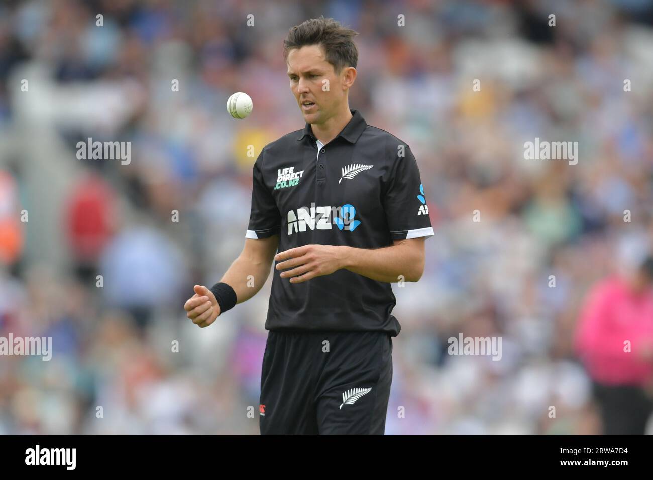 Londres, Angleterre - 13 2023 septembre : Trent Boult de Nouvelle-Zélande lors du 3e Metro Bank One Day International contre l'Angleterre à l'ovale Banque D'Images