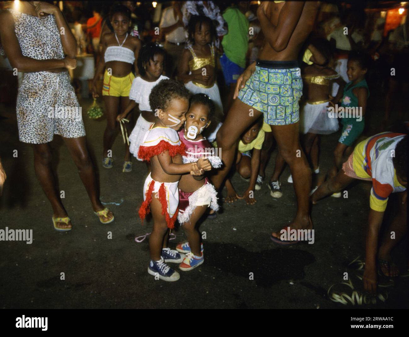 Baby-lambada au carnaval Banque D'Images