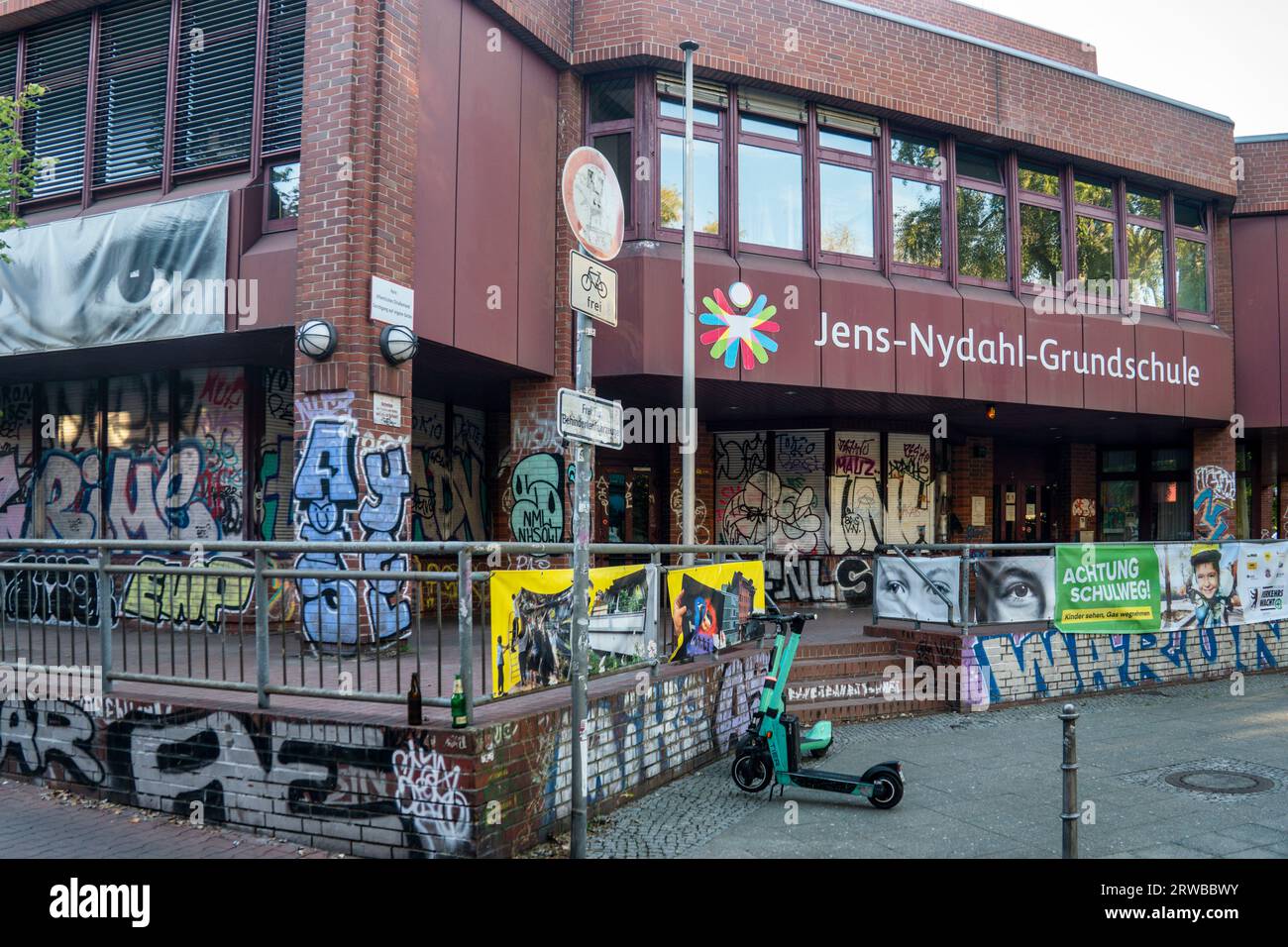 Jens-Nydal-Grundschule, Berlin-Kreuzberg, Banque D'Images