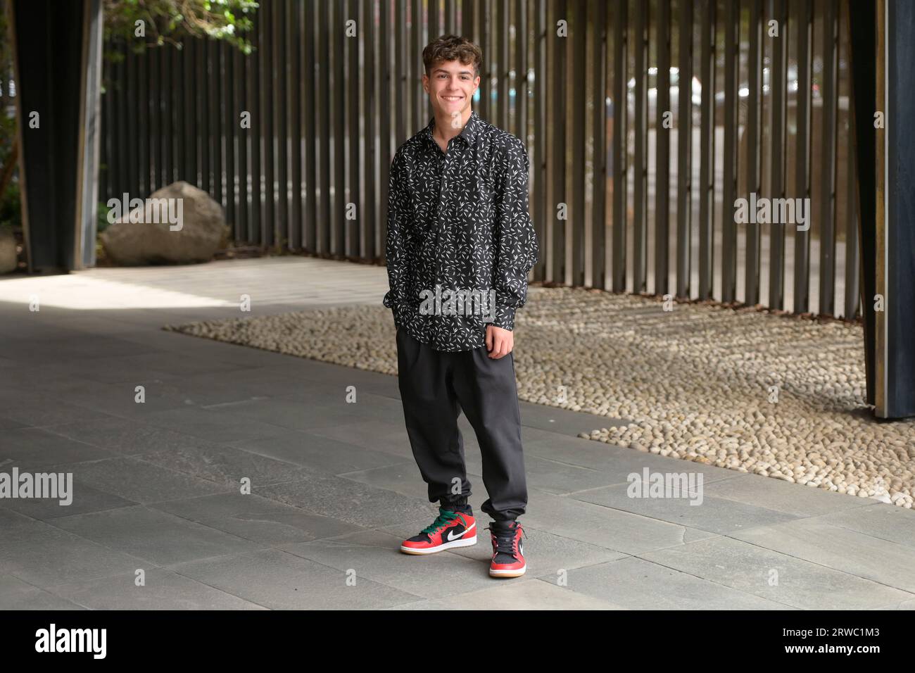 Giuseppe Pirozzi assiste au photocall de la proposition d'automne Rai pour le cinéma tv et les séries au centre Rai Viale Mazzini. (Photo Mario Cartelli / SOPA Images/Sipa USA) Banque D'Images