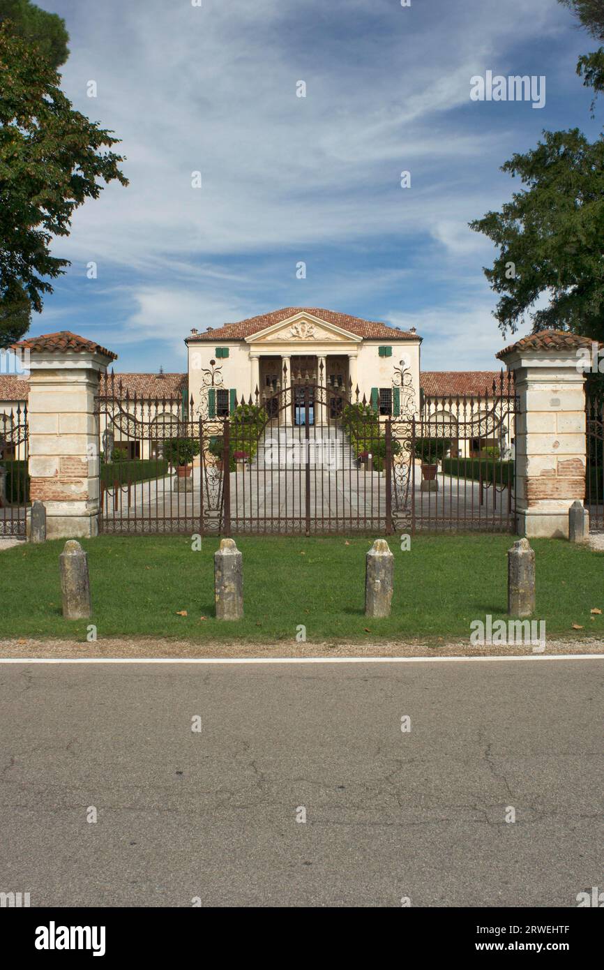 Villa Emo construite par le célèbre architecte Andrea Palladio Banque D'Images