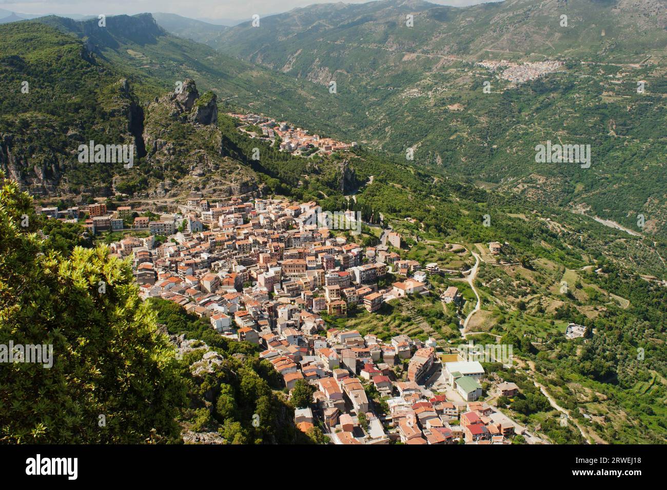 Ullasai, Osini, Gairo dans la province d'Ogliatra en Sardaigne Banque D'Images