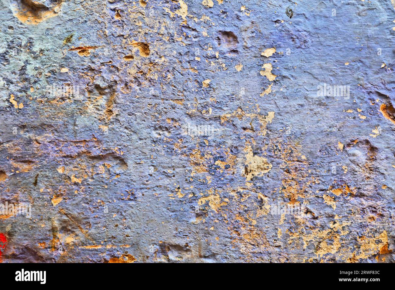 Fond grunge rugueux. Mur en béton bleu vieilli rétro texture. Fond haute résolution. Banque D'Images