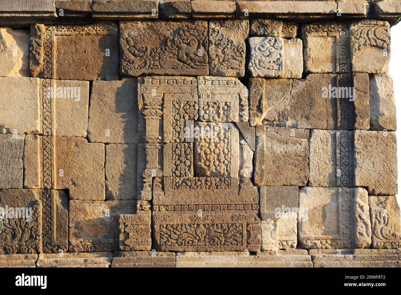 Candi Ijo est un complexe de temples hindous construit au 9e siècle situé à Prambanan, Sleman. Yogyakarta, Indonésie - 13 août 2023 Banque D'Images