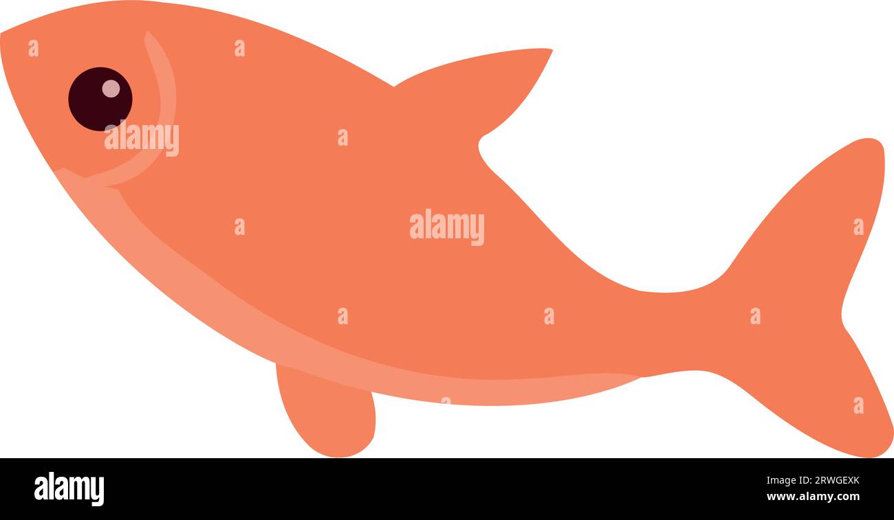 illustration de natation de poissons rouges Illustration de Vecteur