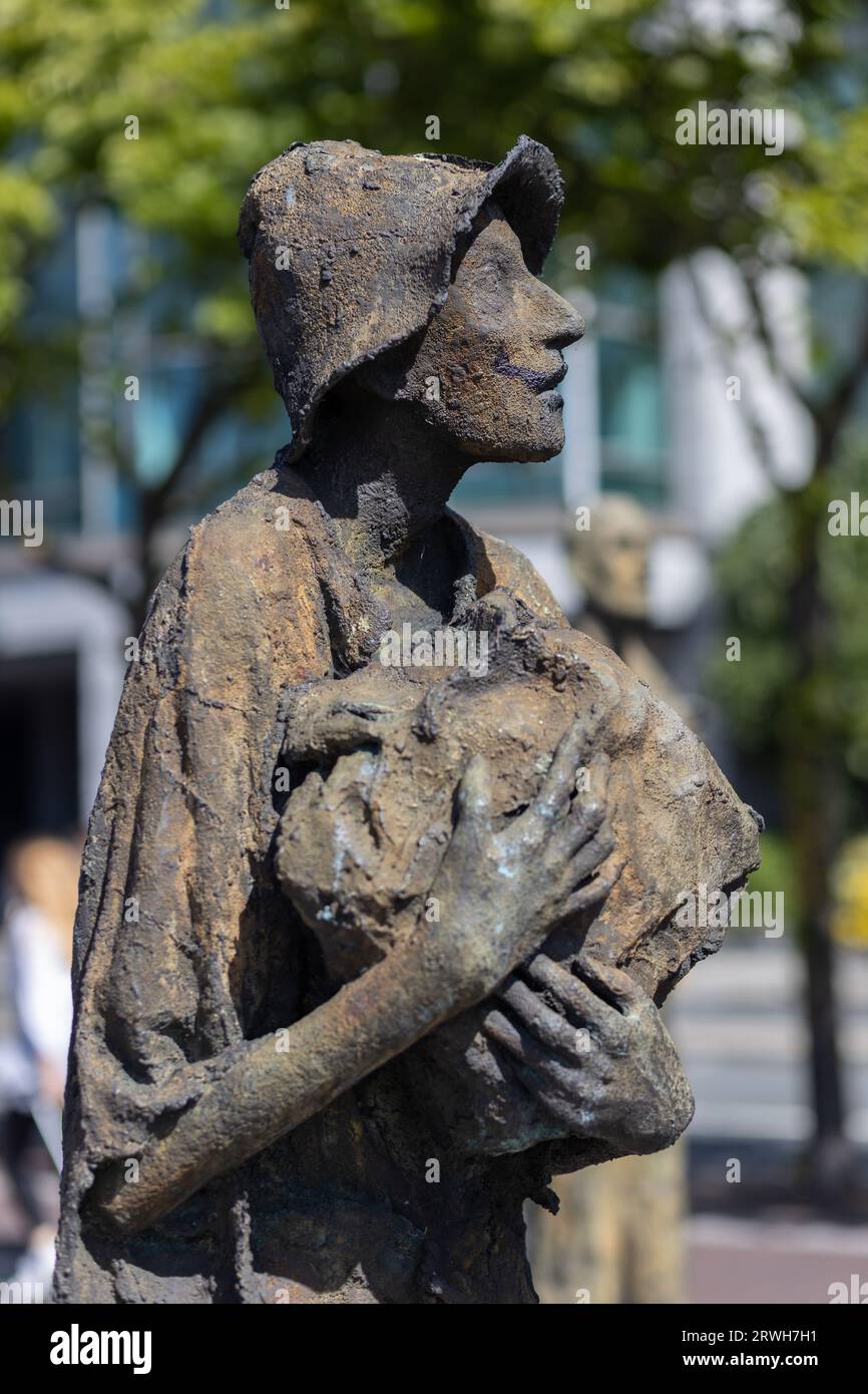 Mémorial aux victimes de la Grande famine à Dublin, Grande famine