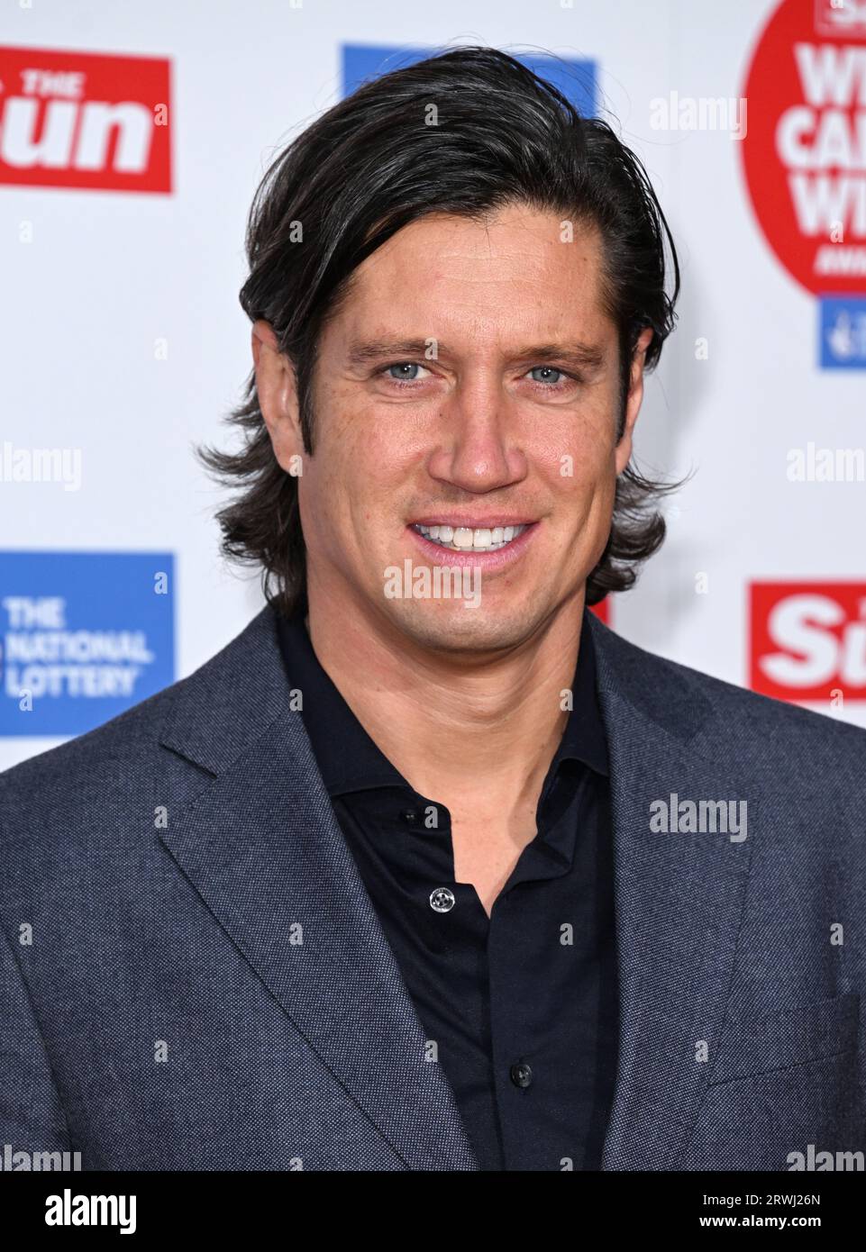 Londres, Royaume-Uni. 19 septembre 2023. Vernon Kay arrive au Sun Who Cares remporte des prix, Camden Roundhouse, Londres. Crédit : Doug Peters/EMPICS/Alamy Live News Banque D'Images