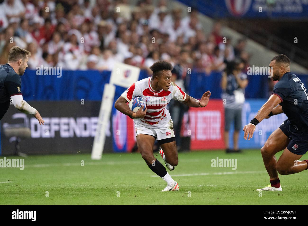 Le Japonais Kotaro Matsushima lors du match de la coupe du monde de