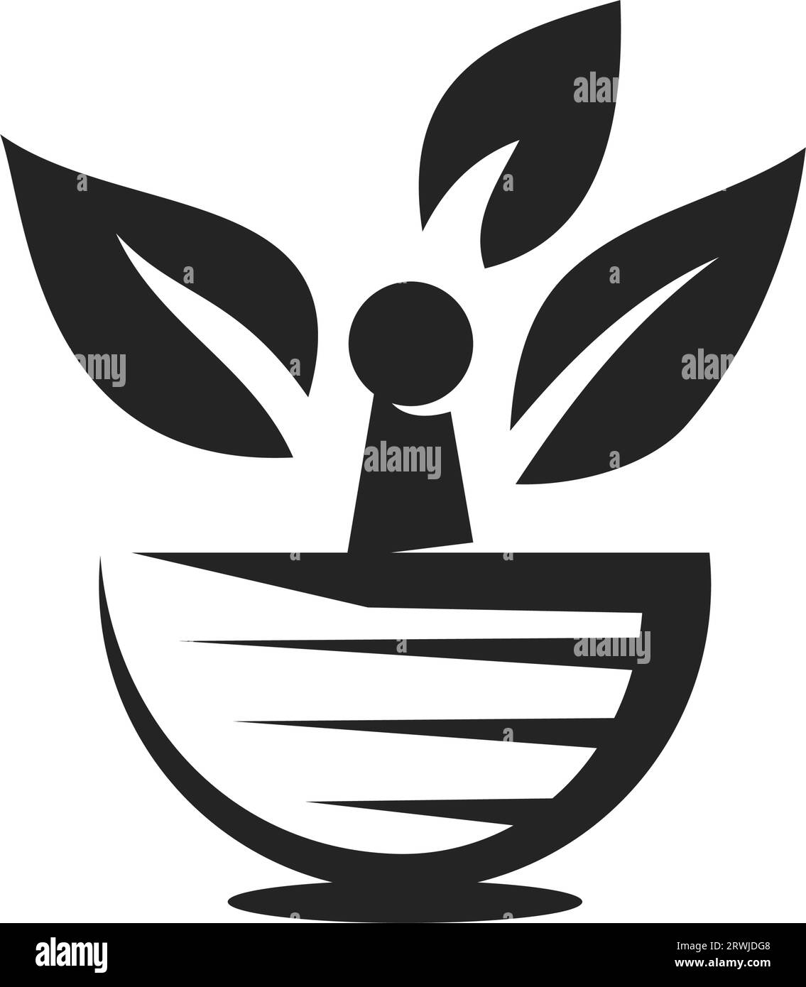 Modèle de logo de pharmacie isolé. Identité de marque. Icône graphique vectoriel abstrait Illustration de Vecteur