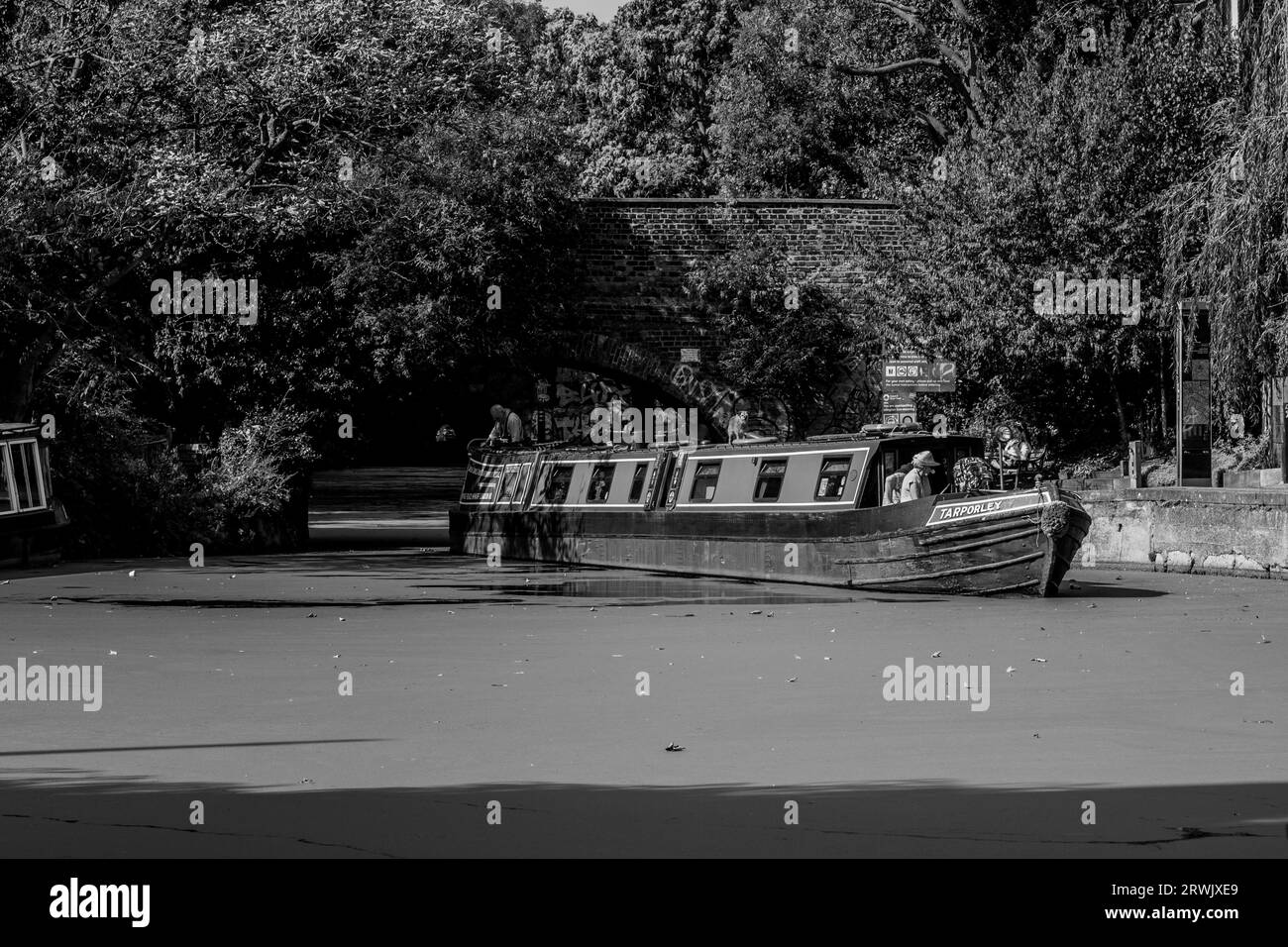 London City Road Lock Regent's Canal City de Londres Banque D'Images