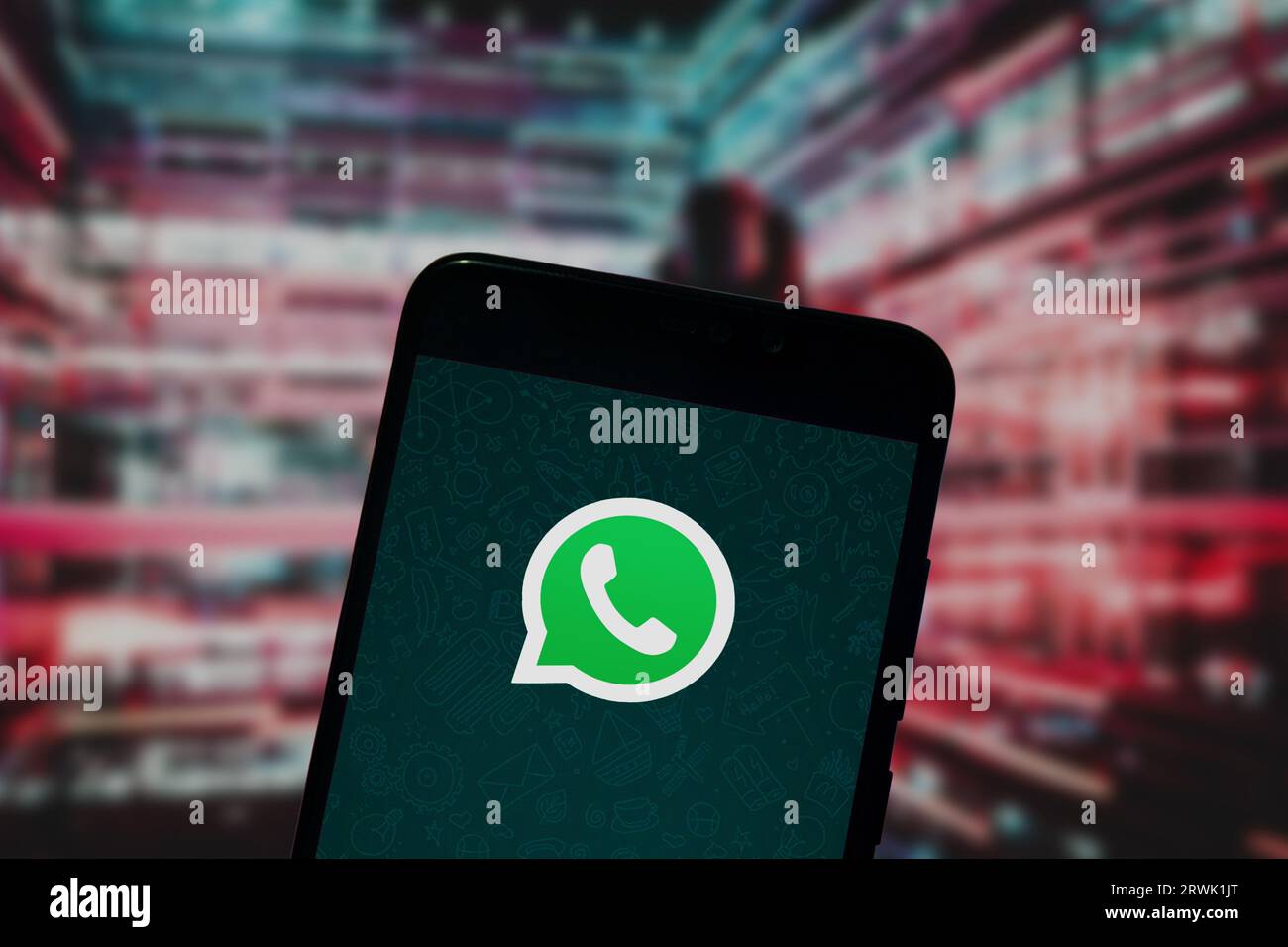 Whatsapp logo Banque de photographies et d’images à haute résolution