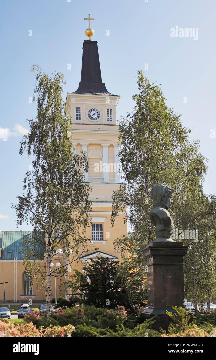 Cathédrale d'Oulu située à Oulu, Finlande Banque D'Images
