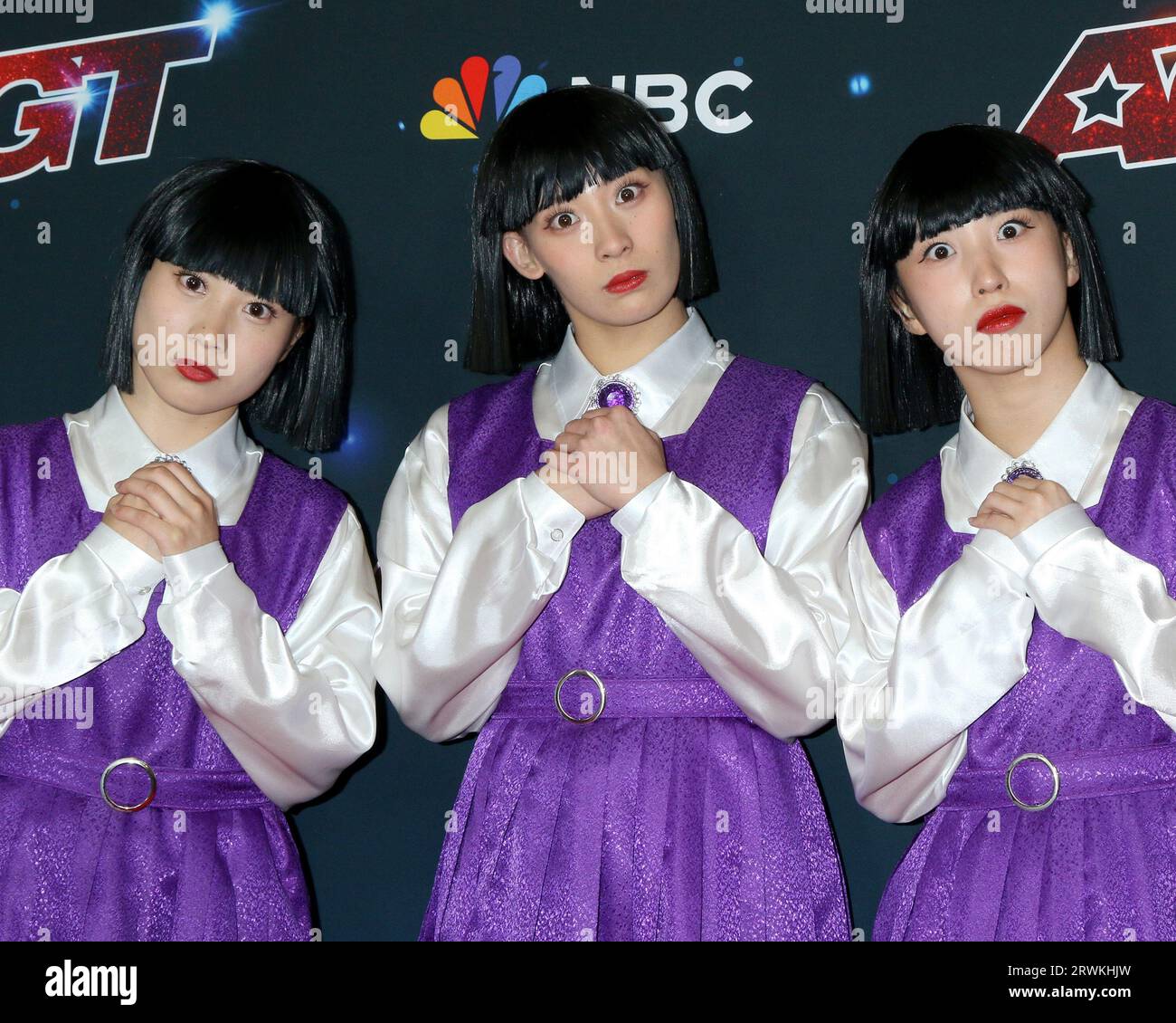 Pasadena, États-Unis. 19 septembre 2023. LOS ANGELES - SEP 19 : Avantgardey au America's Got Talent Season 18 Live Show Red Carpet à l'Hôtel Dena le 19 septembre 2023 à Pasadena, CA (photo de Katrina Jordan/Sipa USA) crédit : SIPA USA/Alamy Live News Banque D'Images