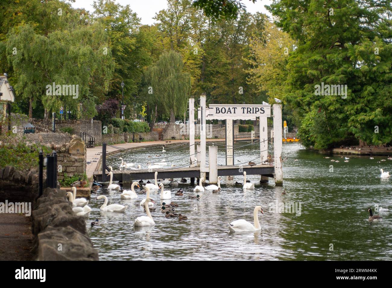 Windsor, Berkshire, Royaume-Uni. 20 septembre 2023. Il a été déserté par la Tamise ce matin par un début de journée ennuyeux et venteux à Windsor, Berkshire aujourd'hui. Un met Office Yellow Weather est en place aujourd'hui pour Londres et le Sud-est pour de fortes pluies. Crédit : Maureen McLean/Alamy Live News Banque D'Images