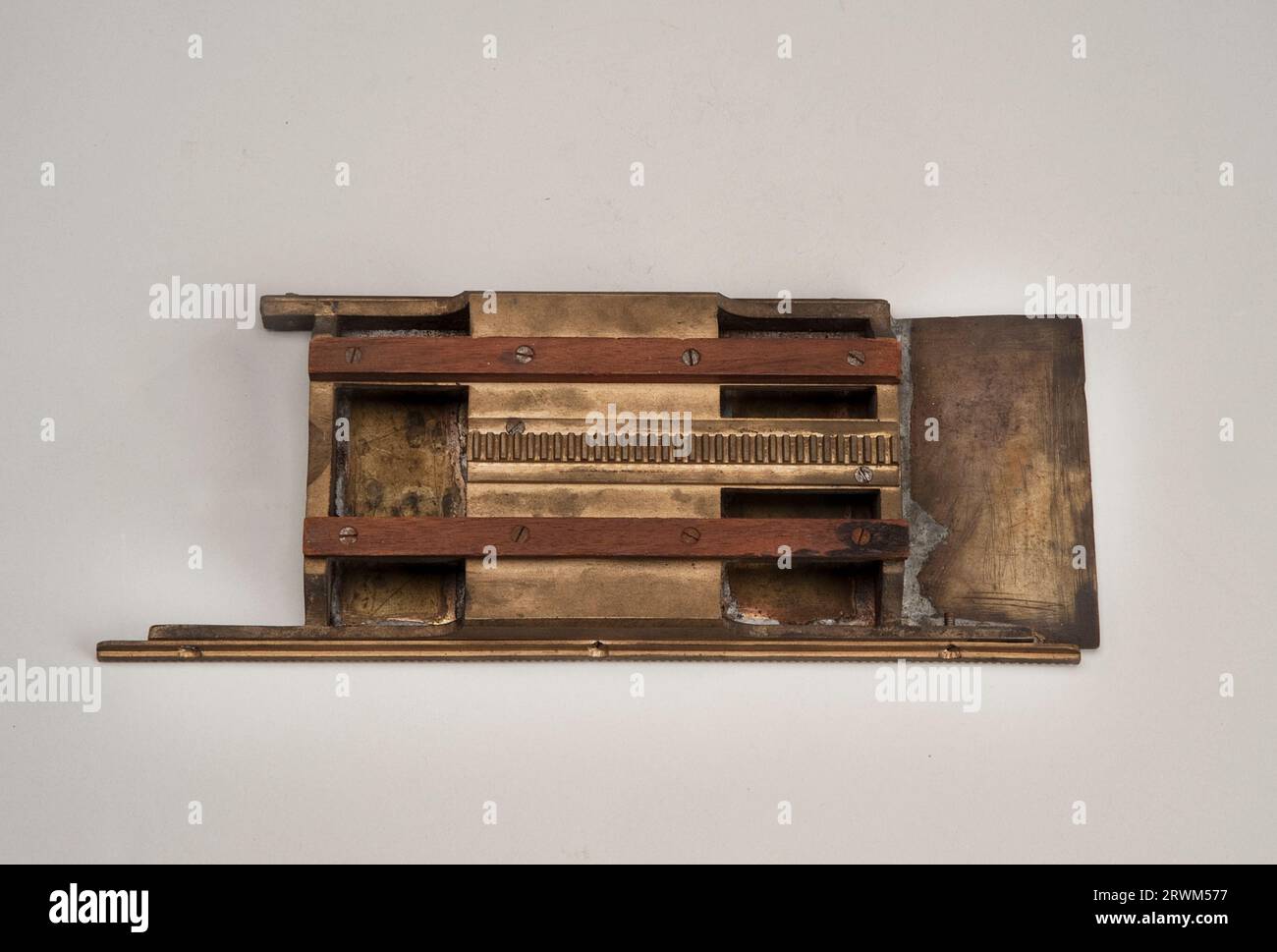 Modèle de brevet. Presse rotative de perfectionnement de bande, numéro de brevet inconnu. 1997.0198.10. Banque D'Images
