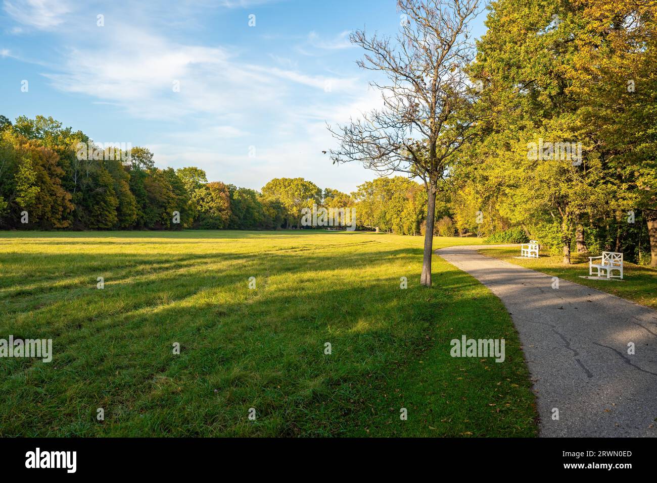 Parc du château de Laxenburg - Laxenburg, Autriche Banque D'Images