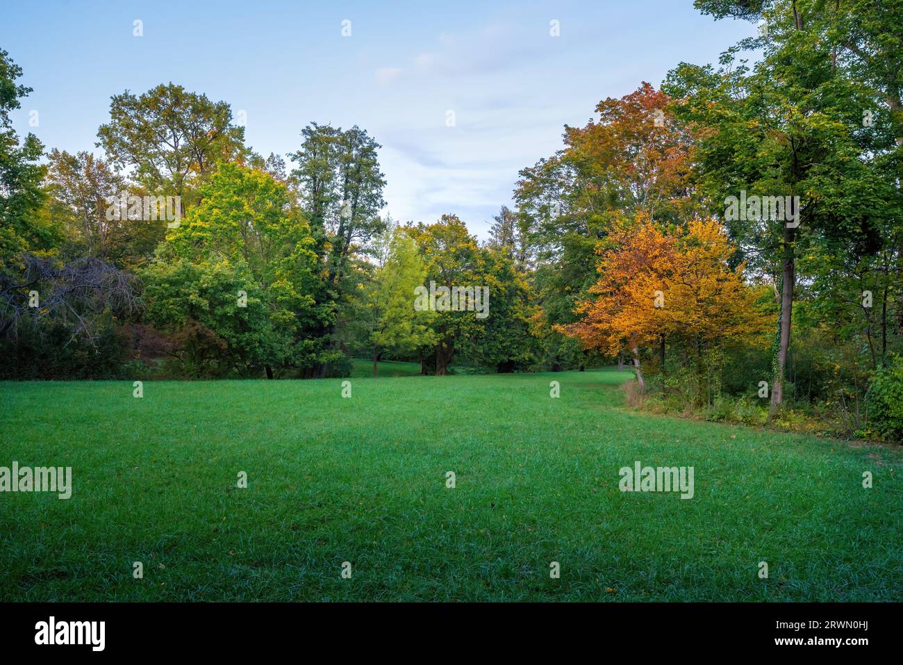 Parc du château de Laxenburg - Laxenburg, Autriche Banque D'Images