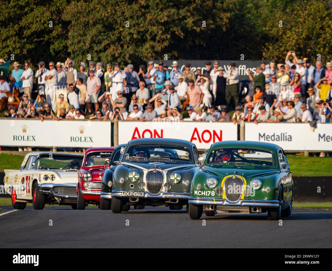 St Mary's Trophy au Goodwood Revival, West Sussex UK Banque D'Images
