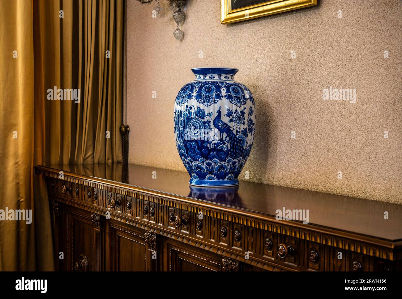 BUCAREST, ROUMANIE 2022 : Palais Ceausescu Palais de Printemps. Maison de Nicolae Ceausescu Banque D'Images